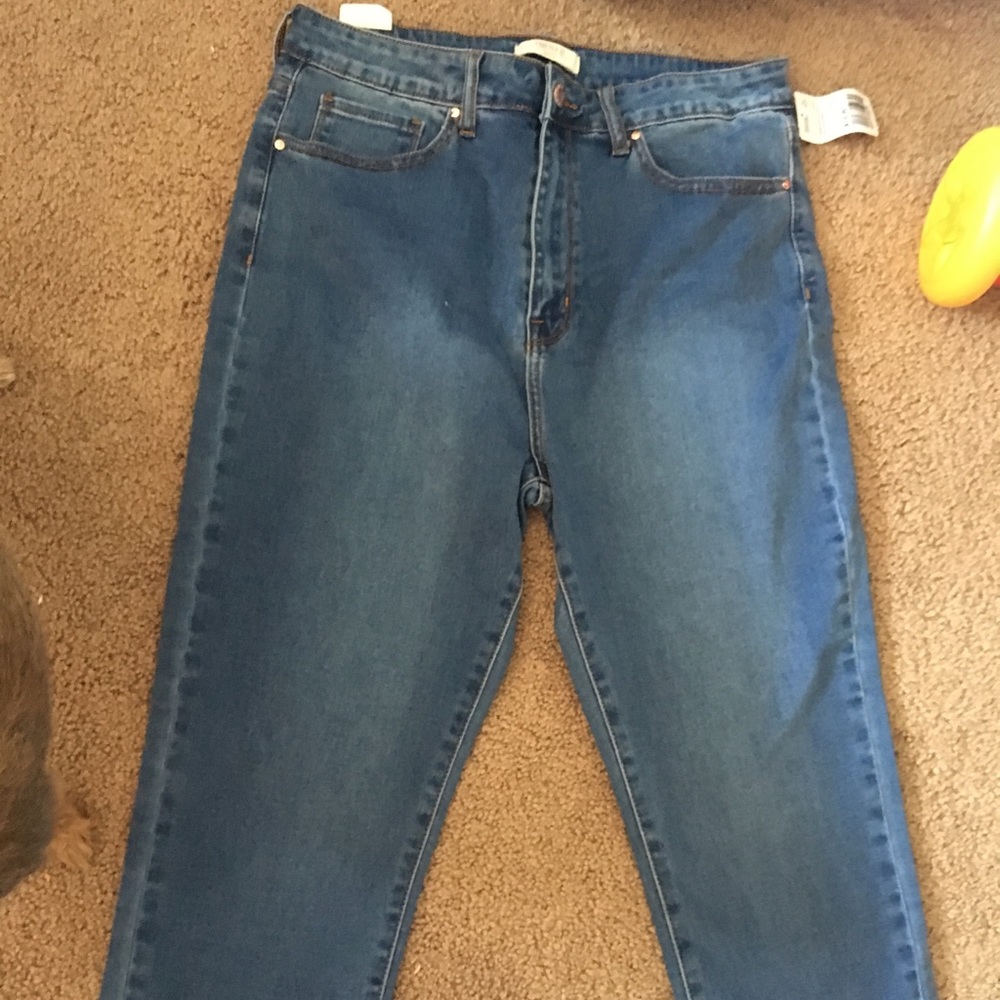 High Waisted skinny jeans